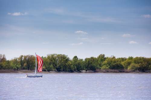 Sommer_Mood Elbe und Segler